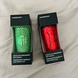 Starbucks Ornament Keychains